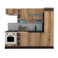 Bucatarie COSSY NEW 250 A1 Wenge / Decor K365